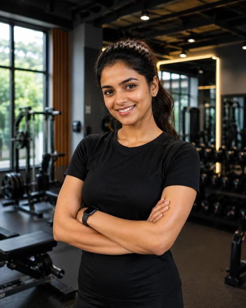 cardio training coach at a gym in Kolkata